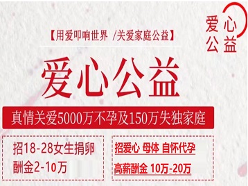 白玉捐卵助孕生子 爱心志愿者招募